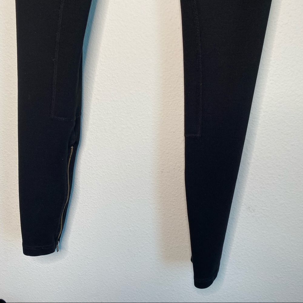 CAbi Black ponte knit ankle zipper leggings - Picture 9 of 15